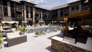 Northern Lights Apartments - rendering